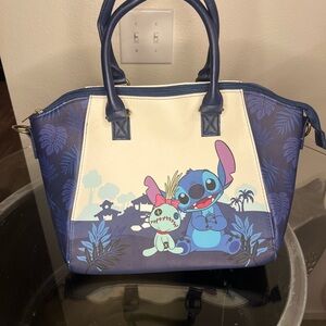Loungefly Blue Stitch Purse / Bag